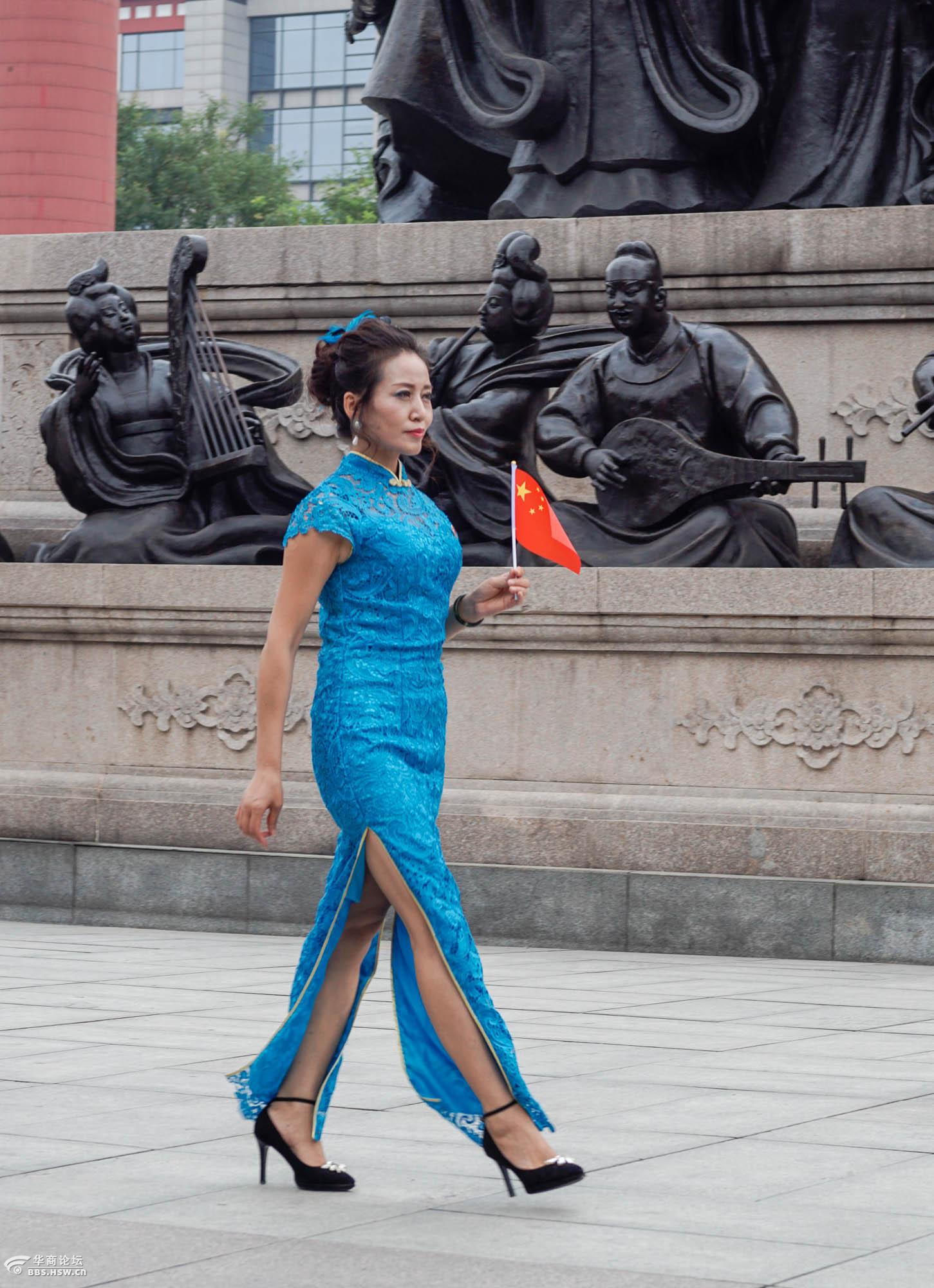 旗袍秀-全民乱拍-华商论坛