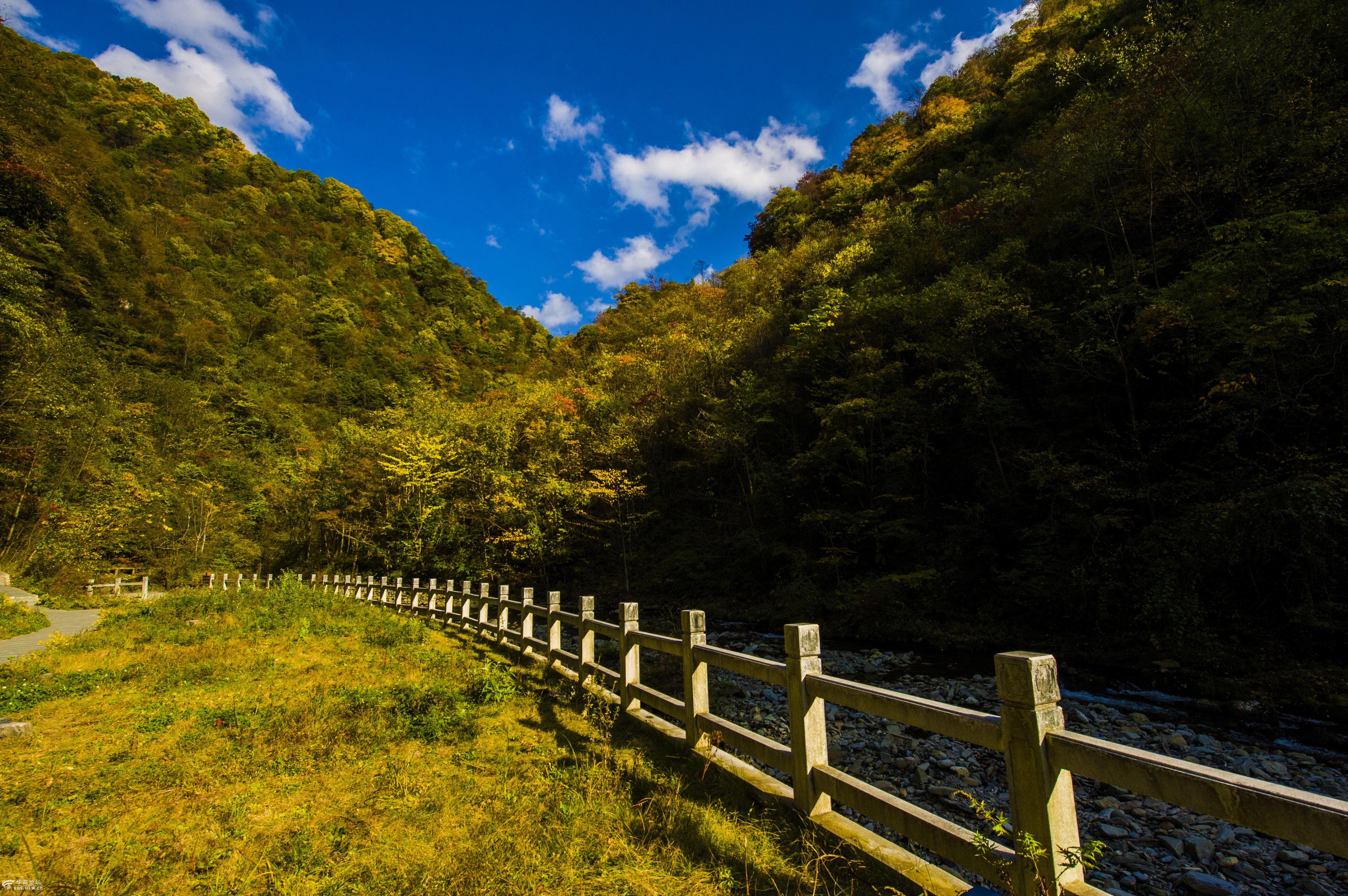 游秦川醉陕西安康巴山汉水醉美金秋