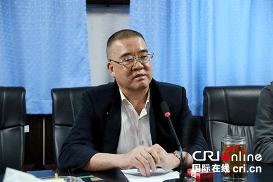 青海陕西商会会长,西北实业集团总裁杨世荣(李轲暄 摄)