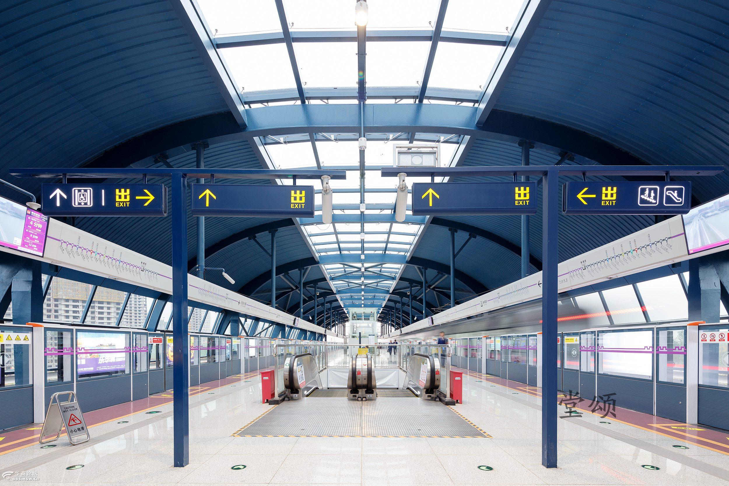 堂颂西安建筑影像资料拍摄 带你看西安地铁三号线