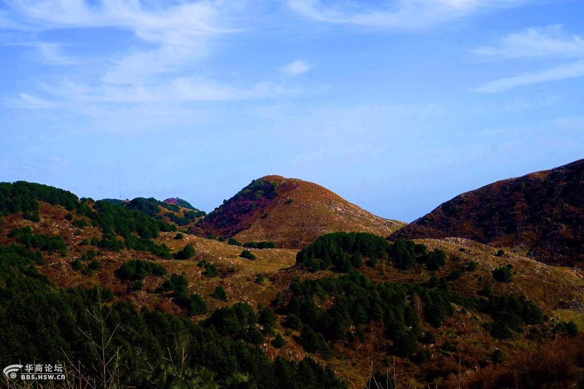 镇安喀斯特地貌的北羊山