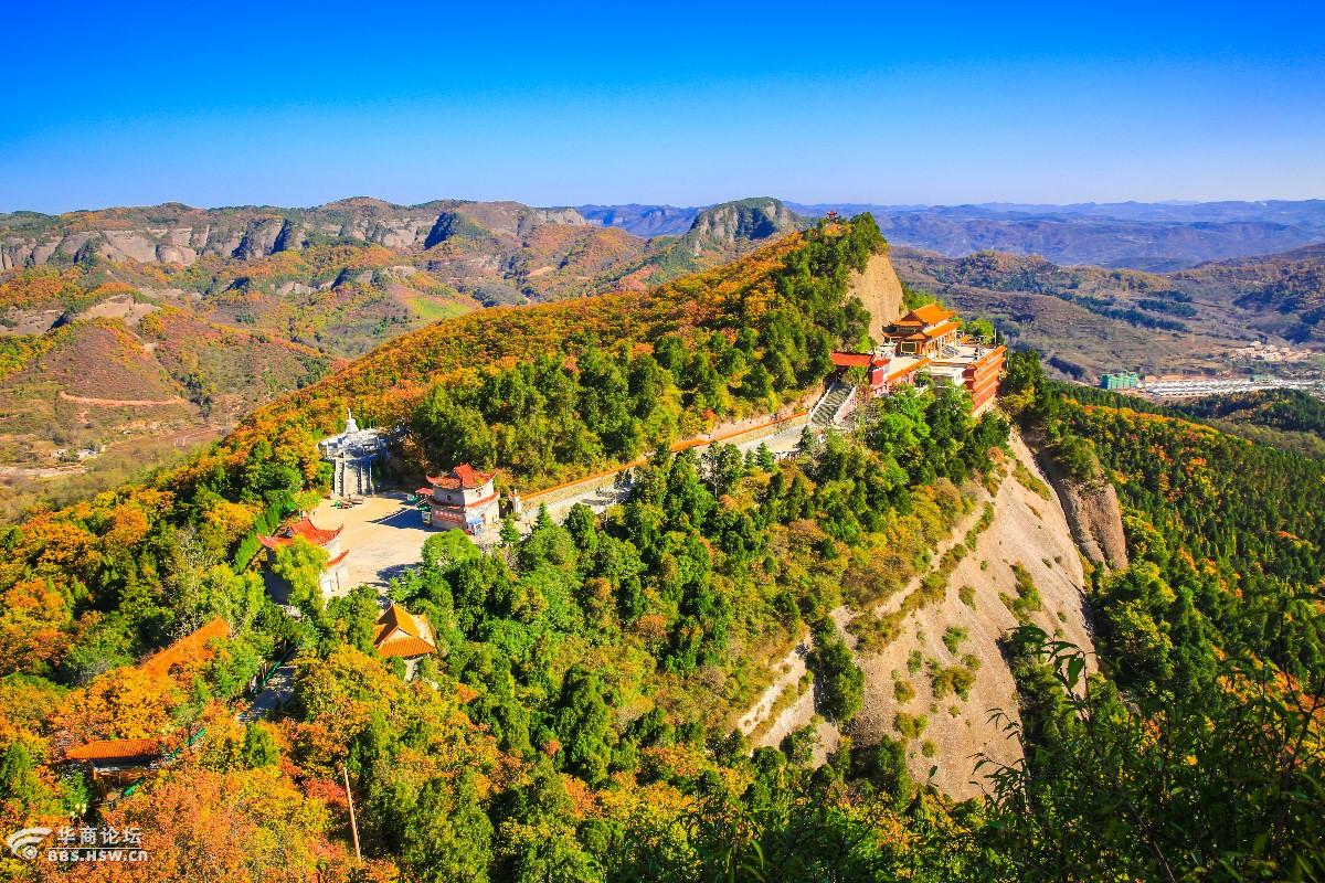 铜川照金大香山寺赏秋