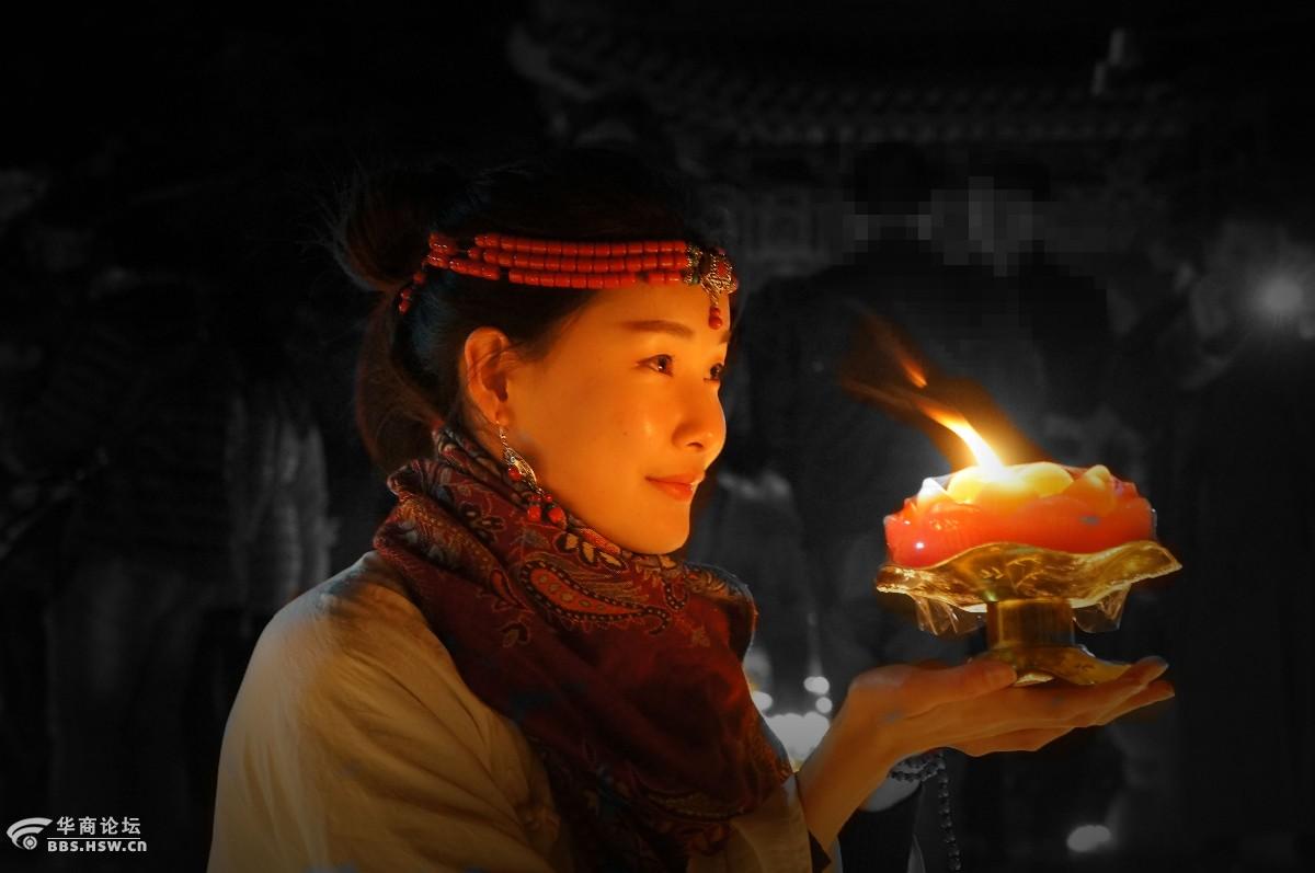 西安广仁寺燃灯祈愿法会昨晚盛大举行【客观视界】