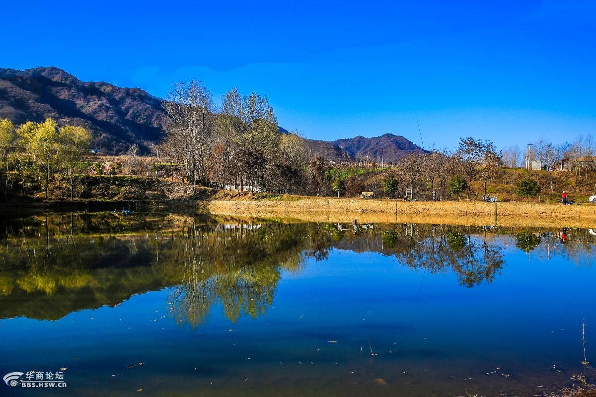冬天的杨庄水库依然美到心醉