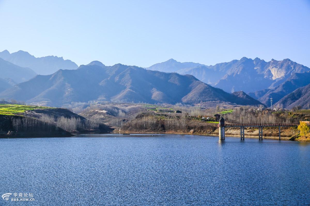 冬天的杨庄水库依然美到心醉