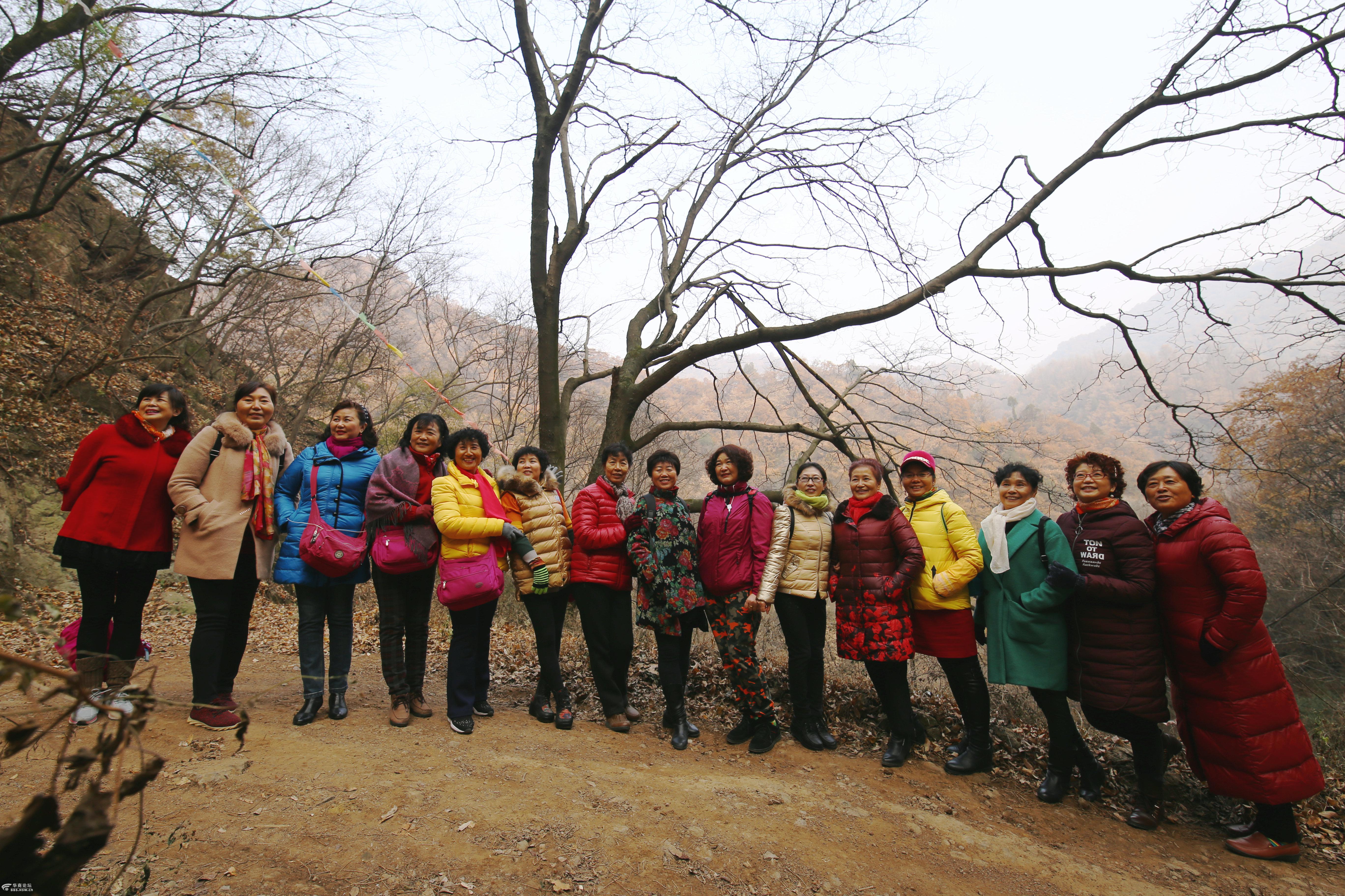 冬游蜂泉山娘娘台