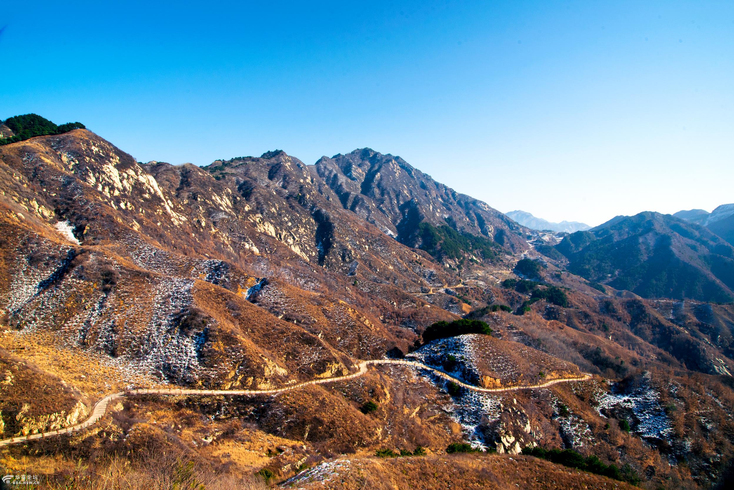 你在城市充当吸尘器我在蓝关古道呼吸新鲜空气