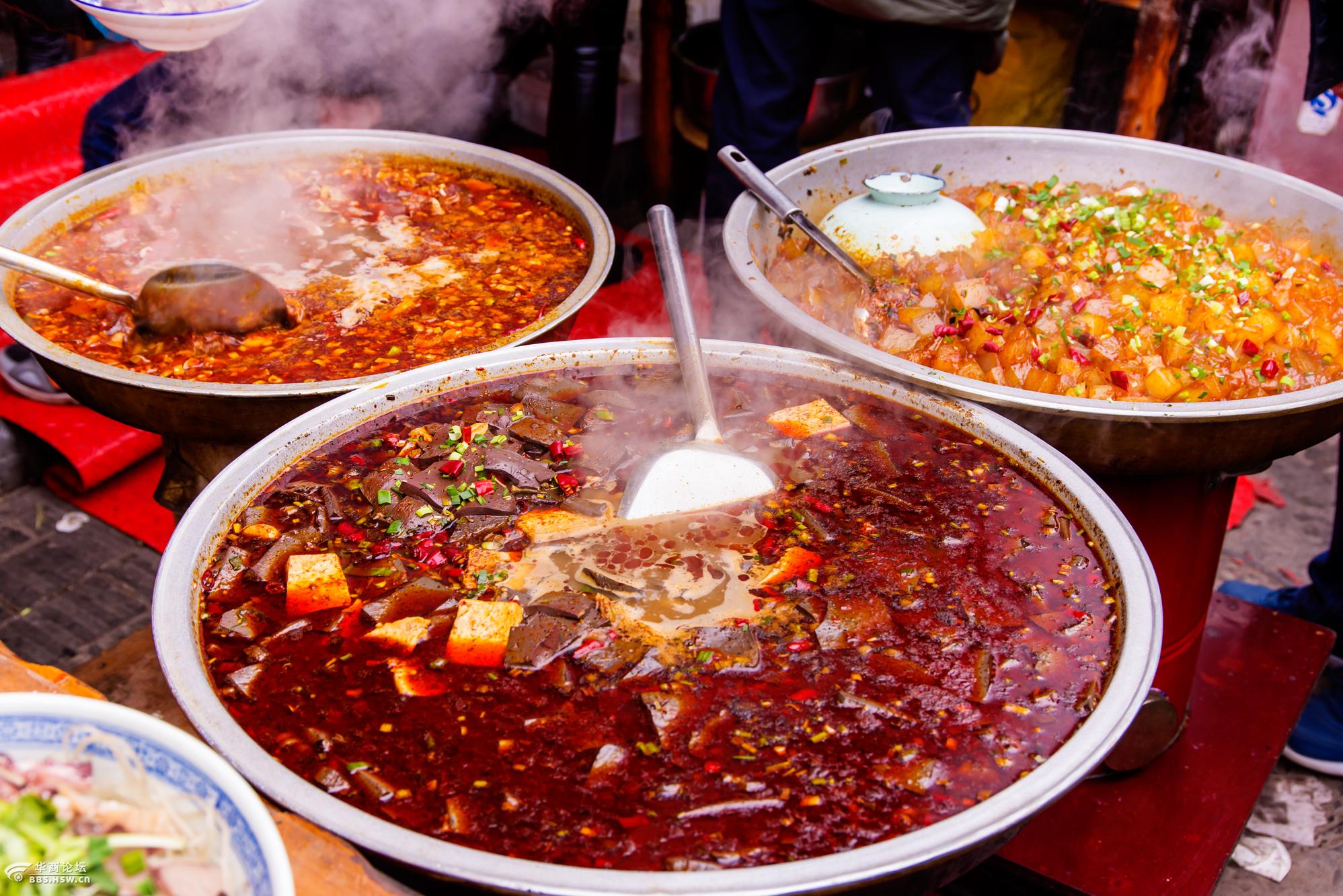 泾阳茯茶小镇游之一这些小吃有些馋人也有些怕人