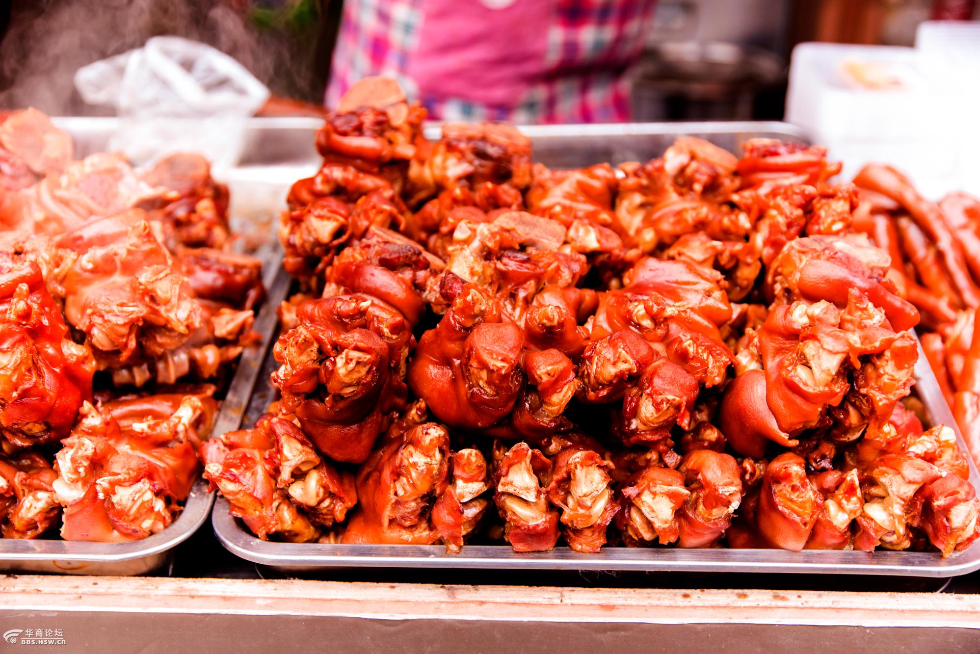 泾阳县茯茶小镇游一这里的小吃有些馋人也有些吓人