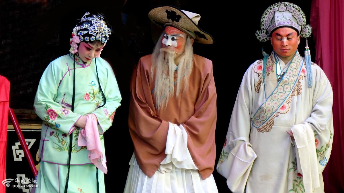 周至县剧团在宝鸡市相家庄村演出夺锦楼部分剧照欣赏