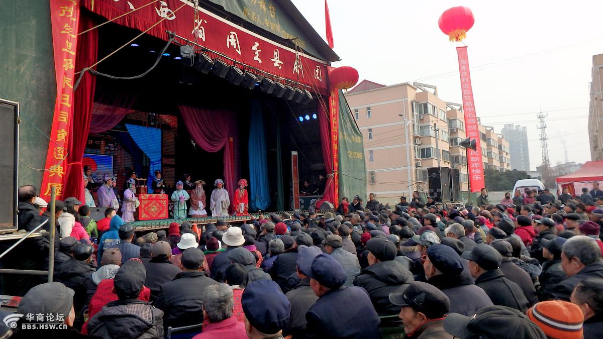 周至县剧团在宝鸡市相家庄村演出夺锦楼部分剧照欣赏
