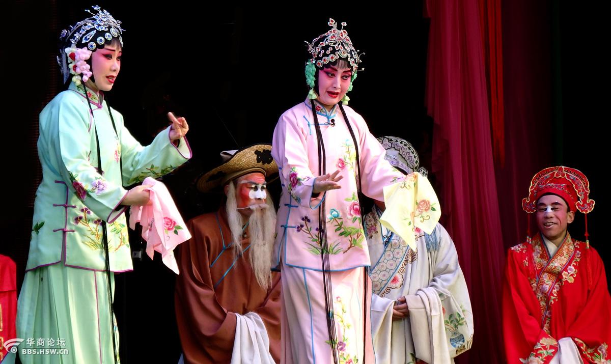 周至县剧团在宝鸡市相家庄村演出夺锦楼部分剧照欣赏