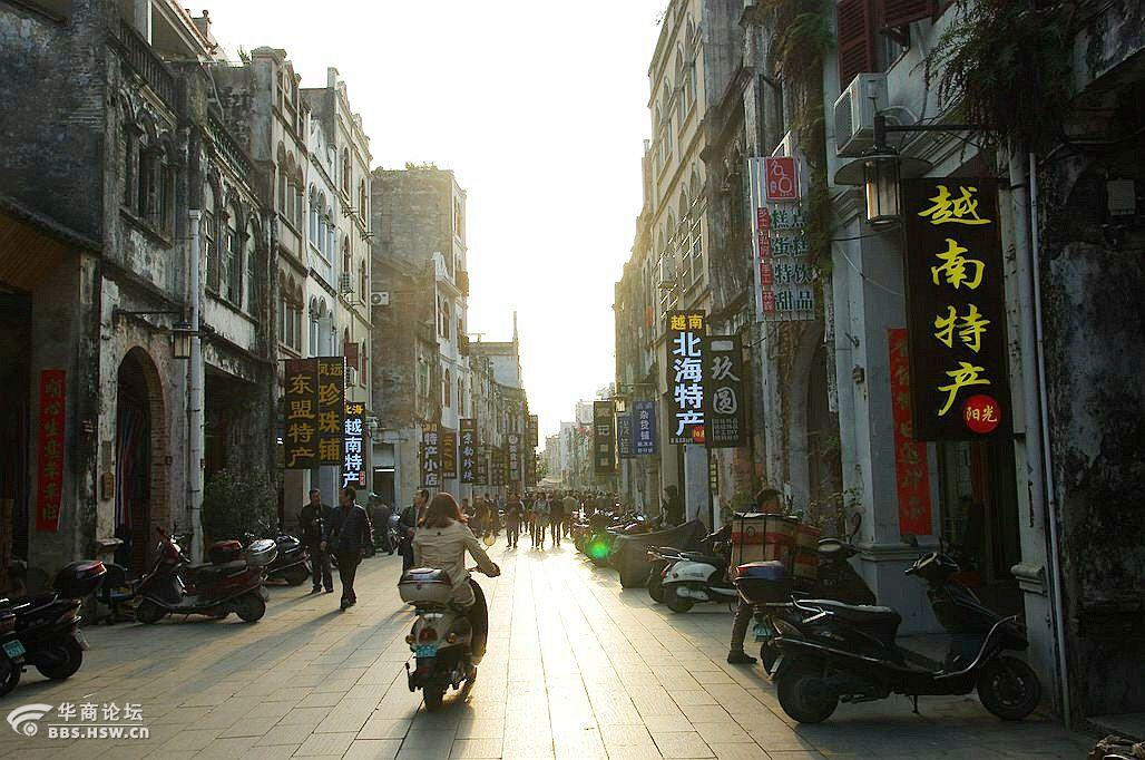 漫步在北海老街 感受不一样的市井风情