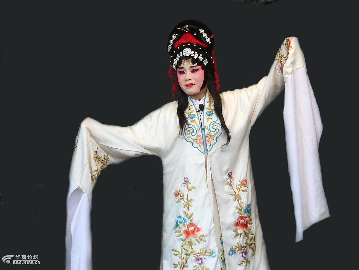 秦腔端云托梦剧照欣赏咸阳市秦腔团演出