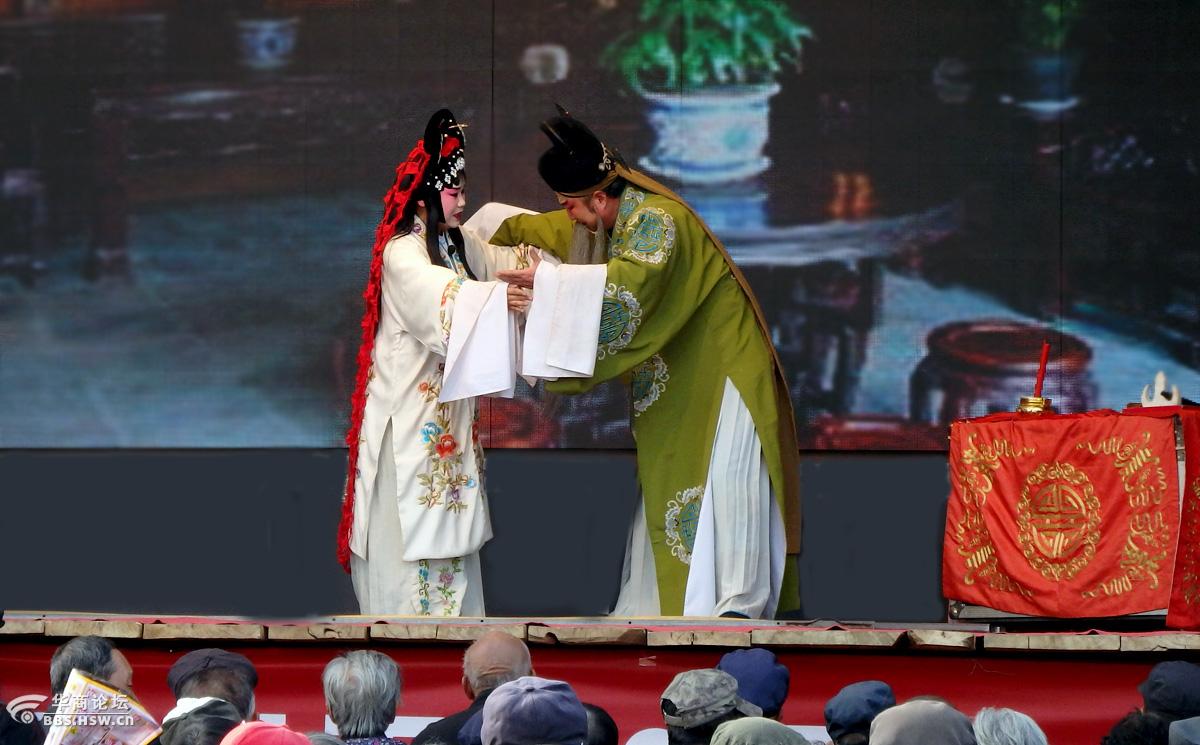 秦腔端云托梦剧照欣赏咸阳市秦腔团演出