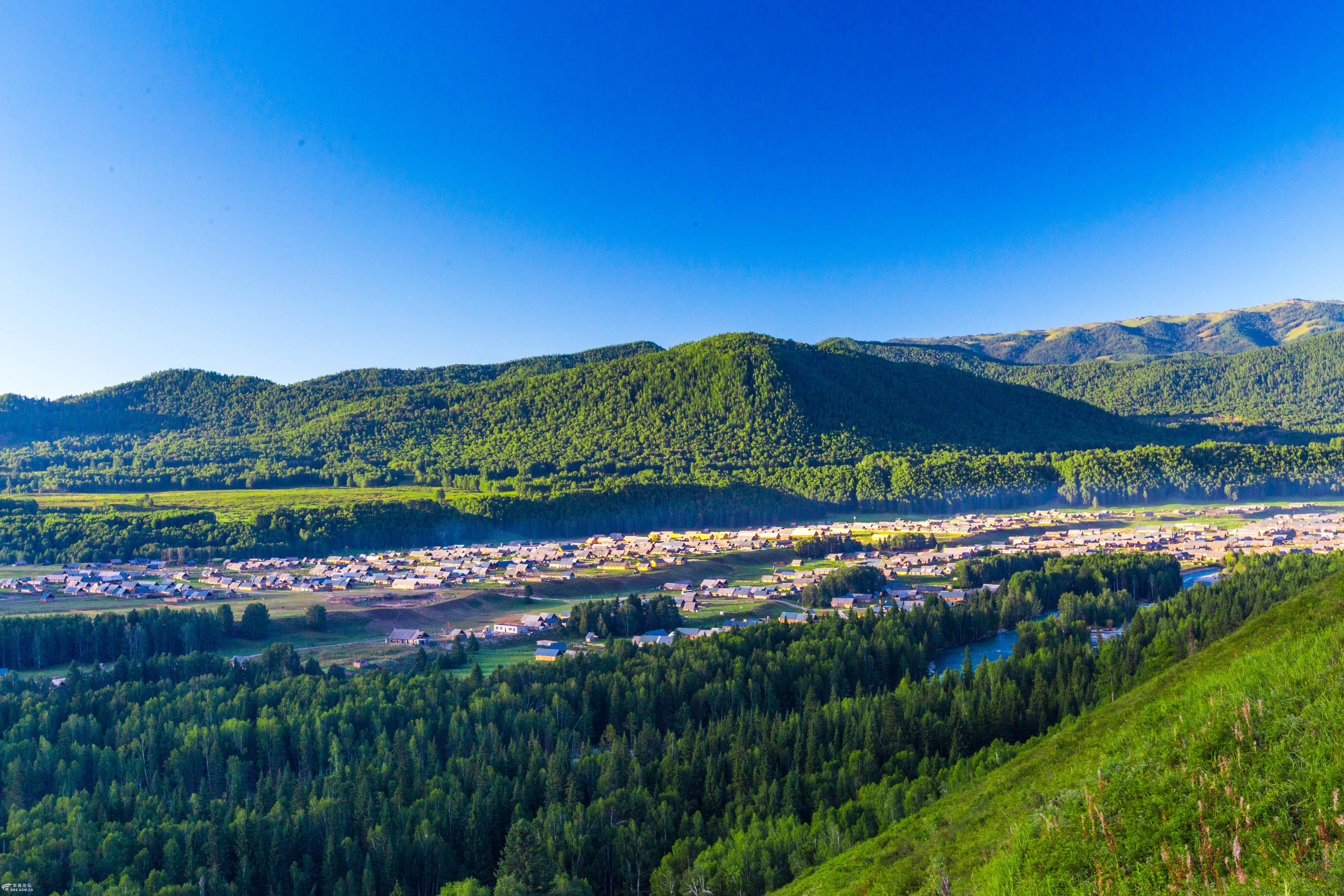 最美星空新疆喀纳斯禾木小黑湖白哈巴轻装徒步摄影