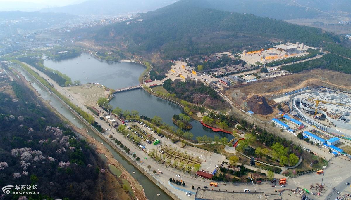 人文始祖黄帝陵航拍