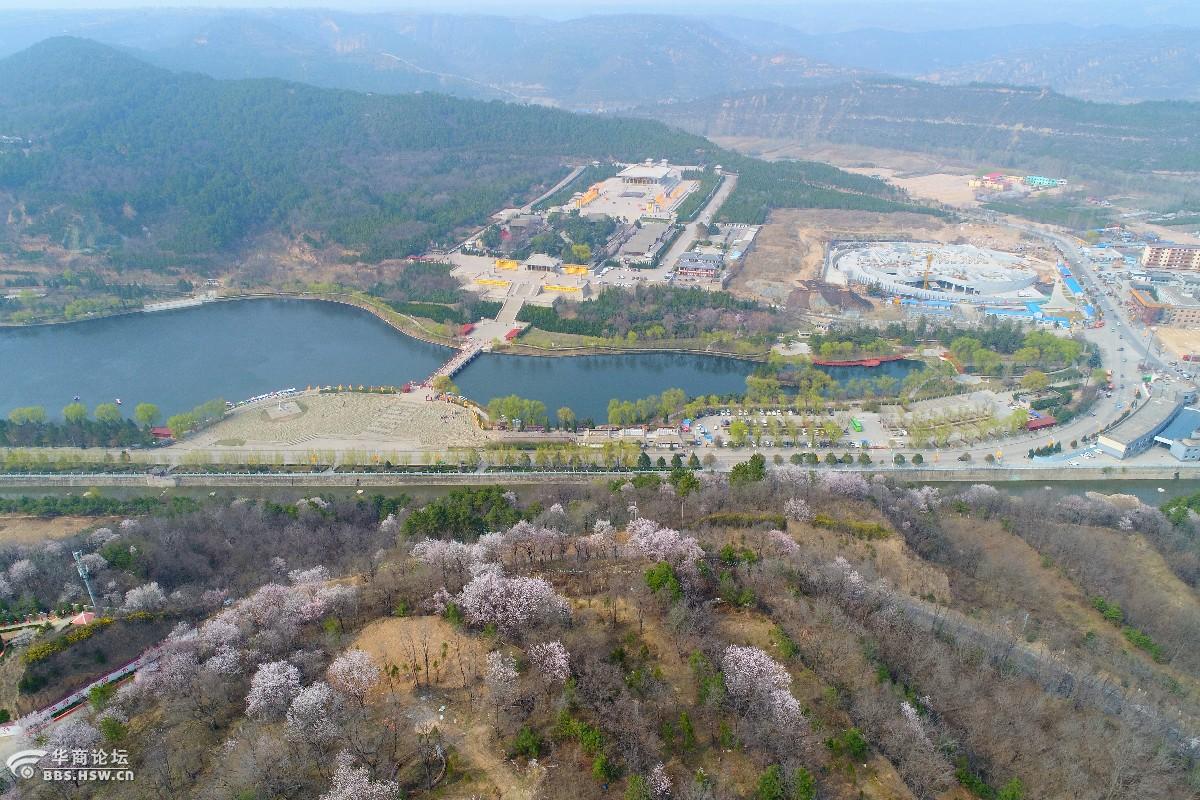 人文始祖黄帝陵航拍