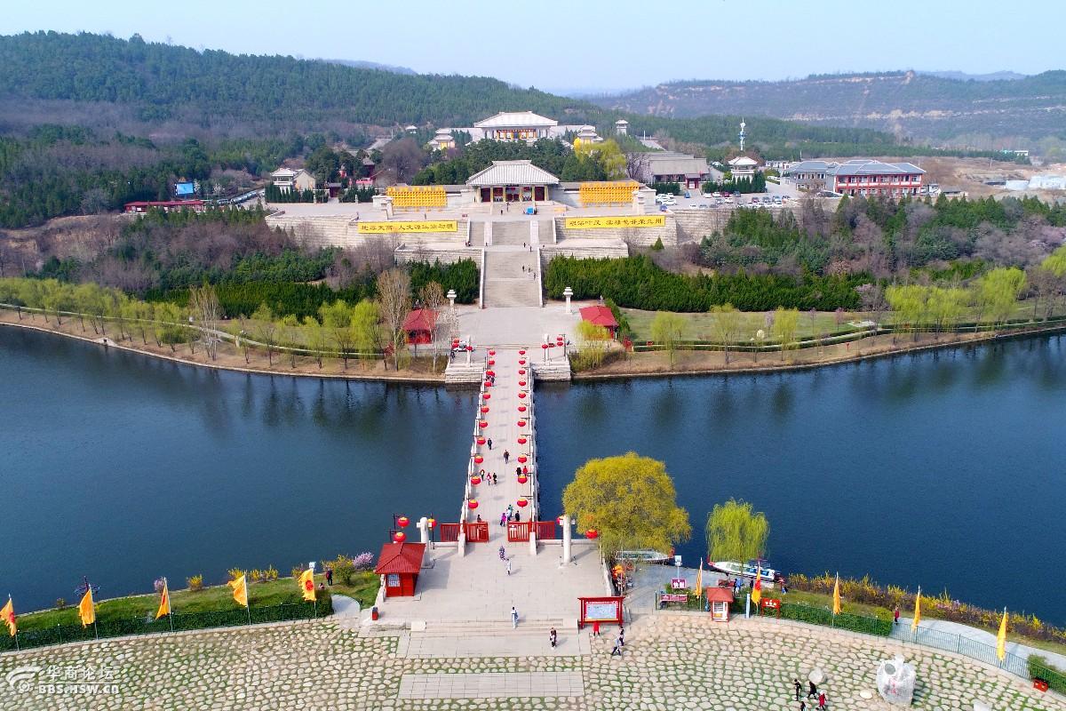 人文始祖黄帝陵航拍