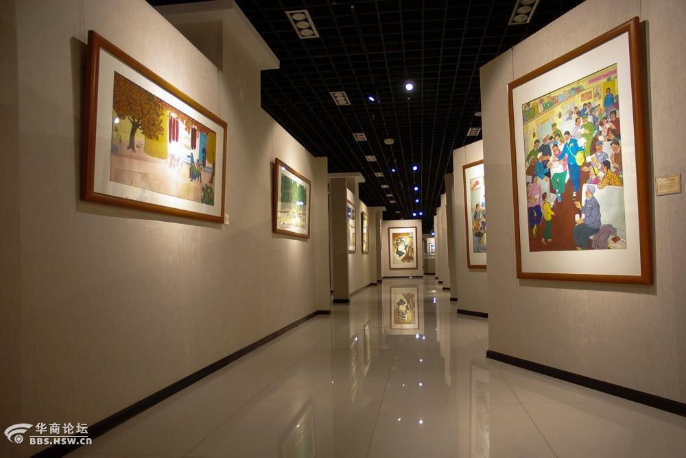 走进户县农民画博物馆