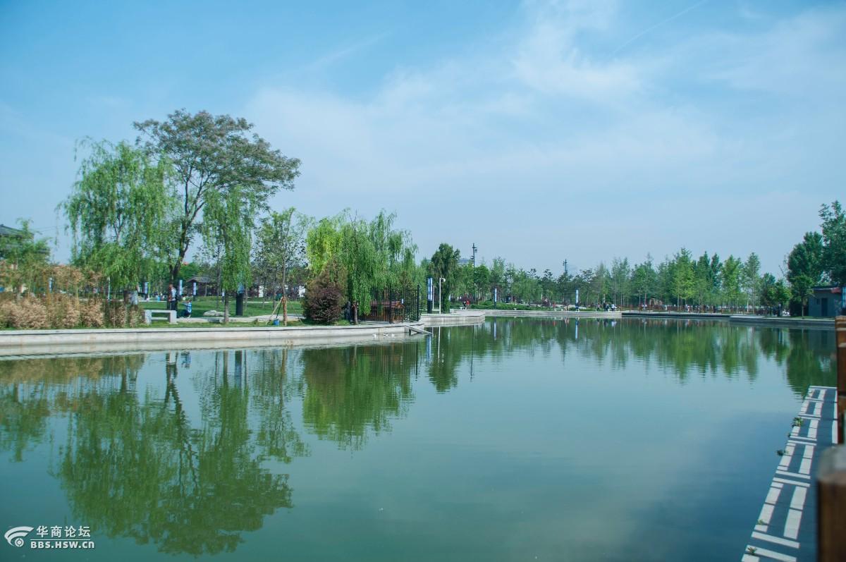 红光公园新开的一所西安城西最大的开放公园