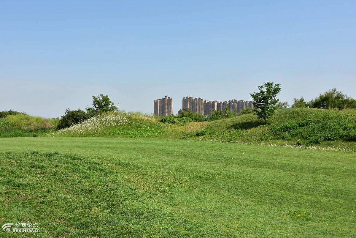 休闲骑游渭河城市运动公园