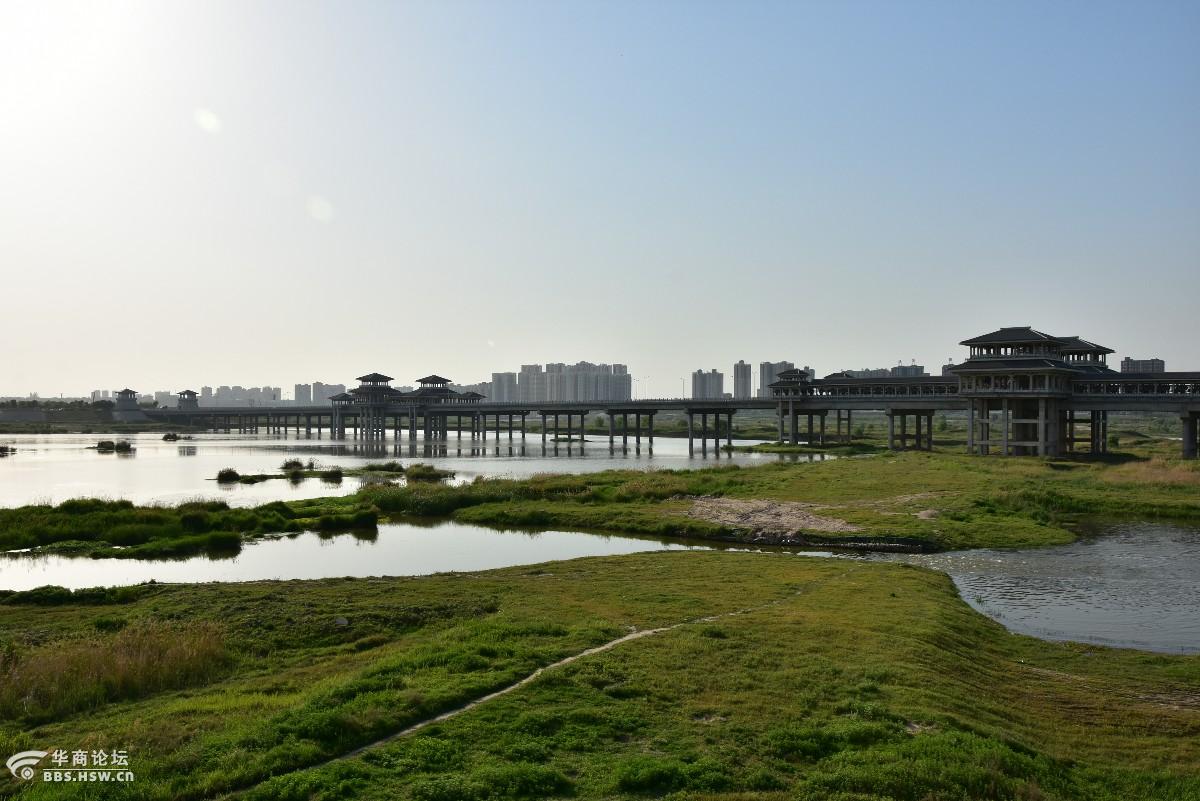 休闲骑游渭河城市运动公园