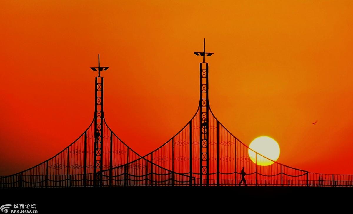 晨曦再拍秦都桥