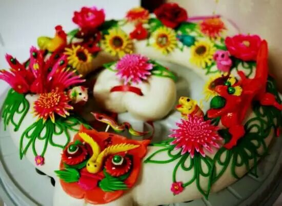 西府民间习俗曲莲馍