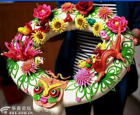 西府民间习俗曲莲馍