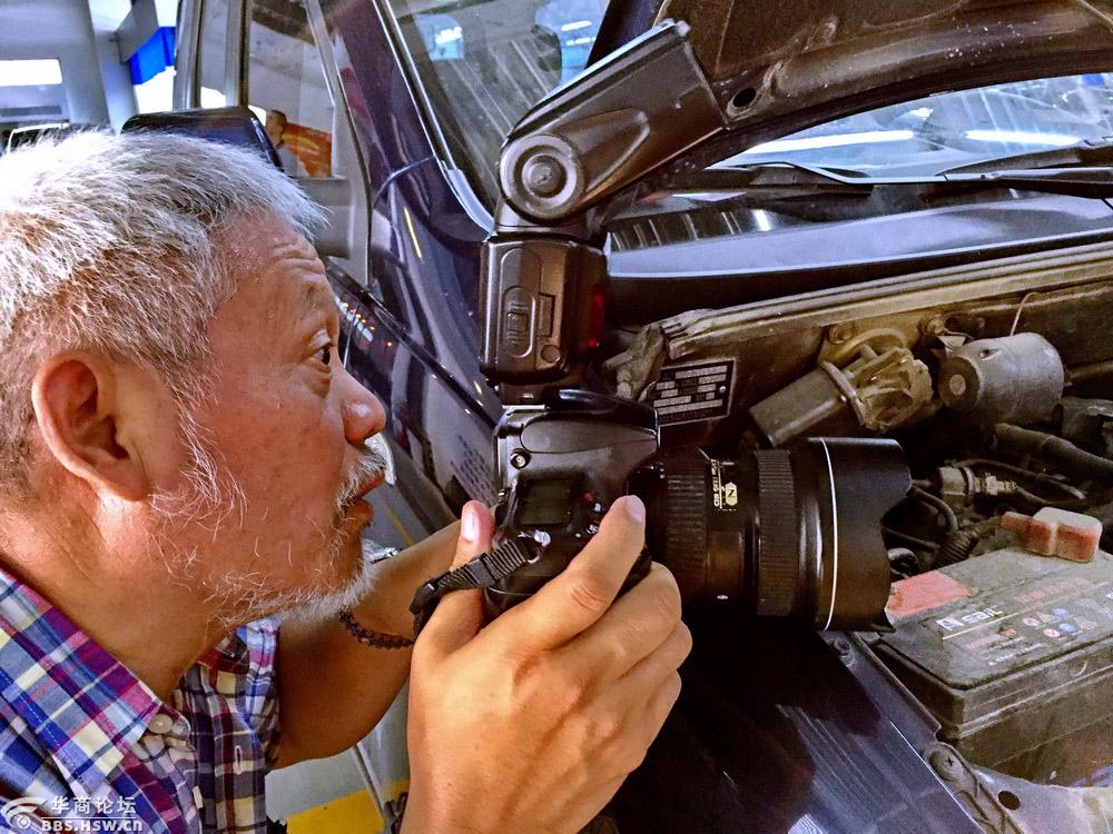 车小二 挥汗如雨的汽修工【严建设】