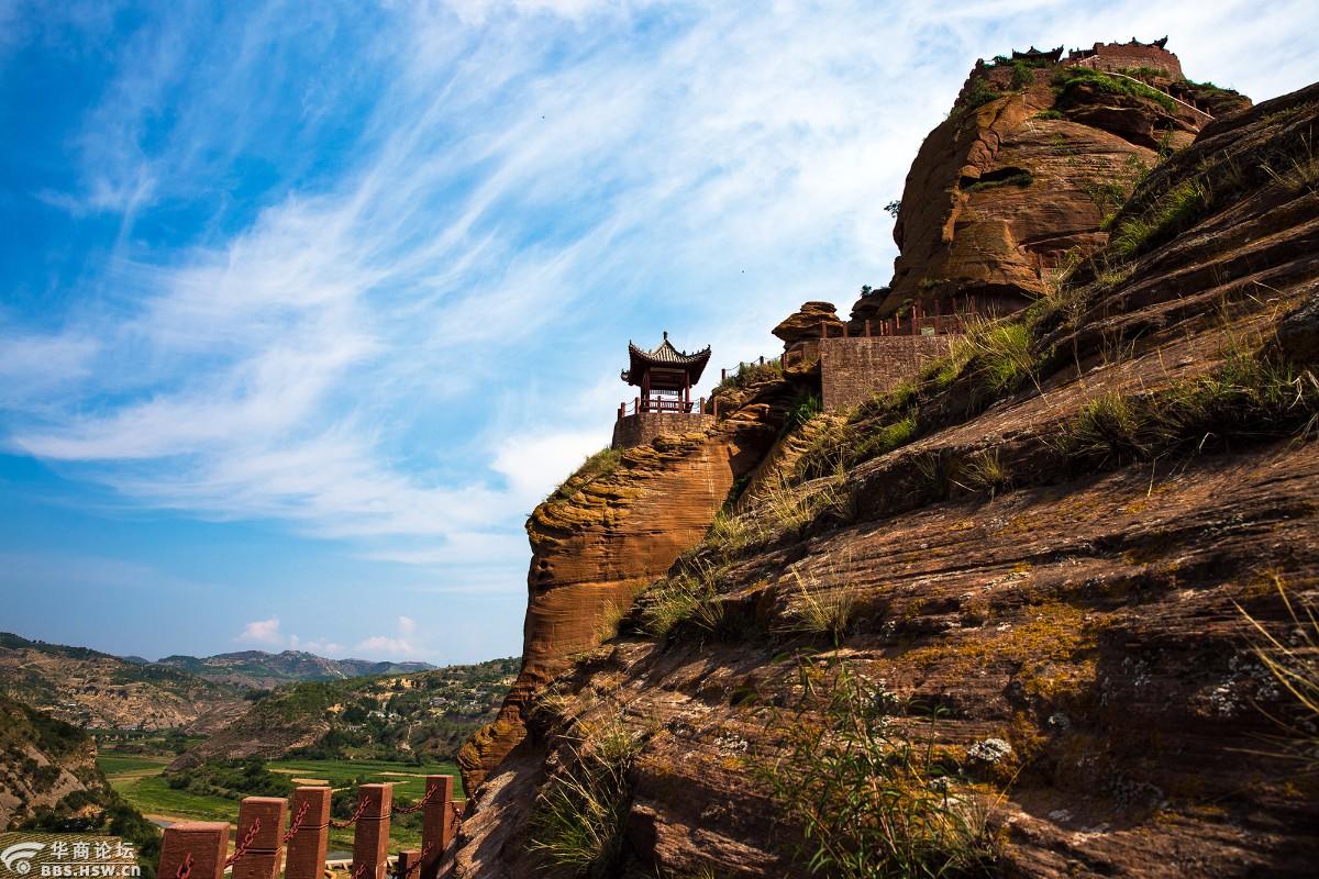 游览陕北志丹县永宁古寨
