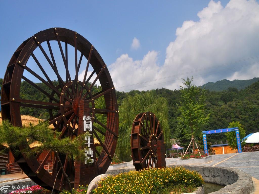 走马观花游览筒车湾休闲景区随拍