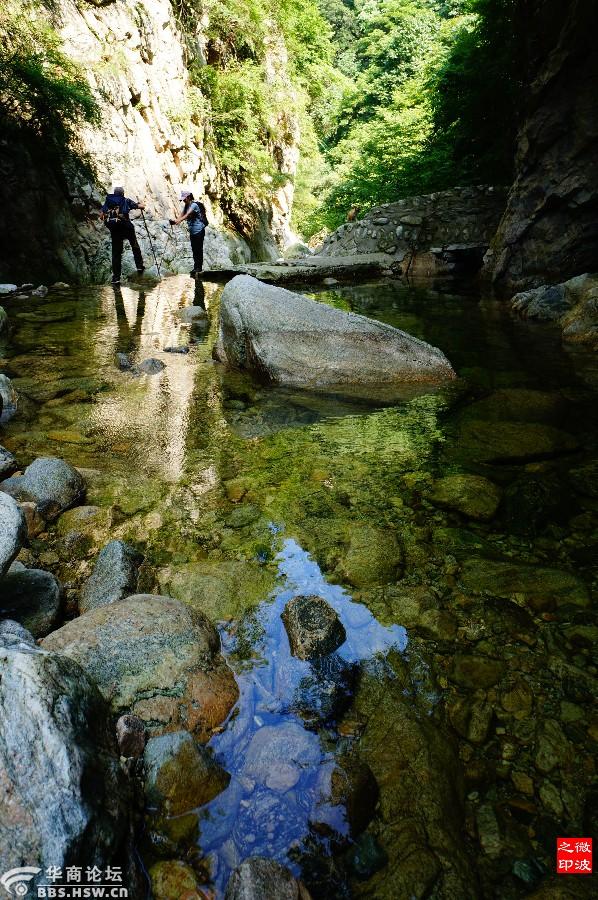 石砭峪里十道沟探秘纳凉
