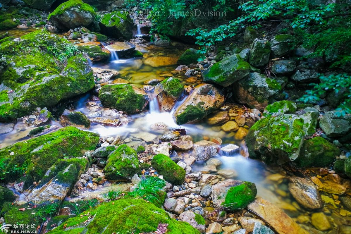 走遍秦岭之秦岭山里的水