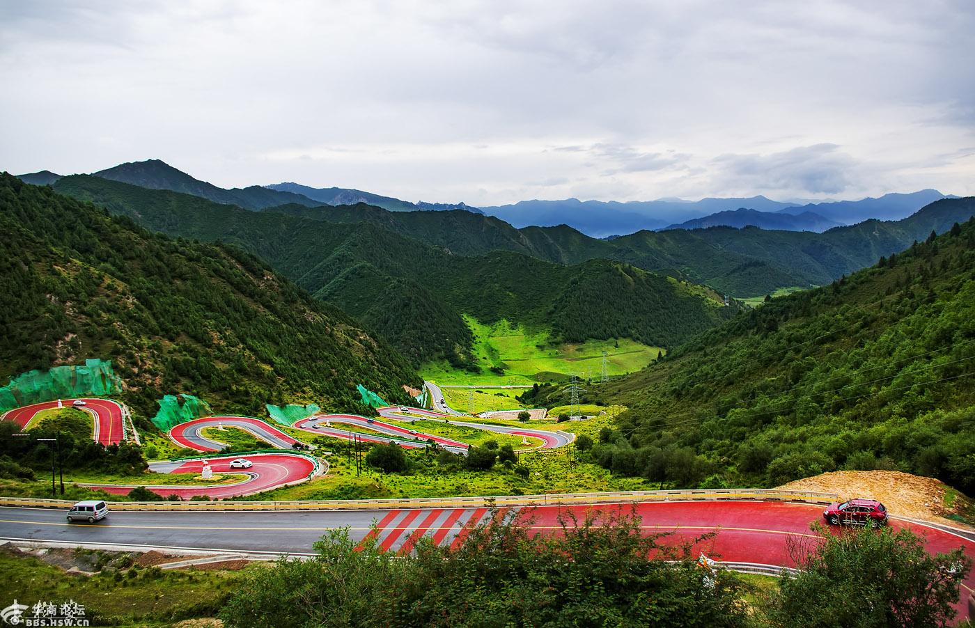 达坂山十二盘坡