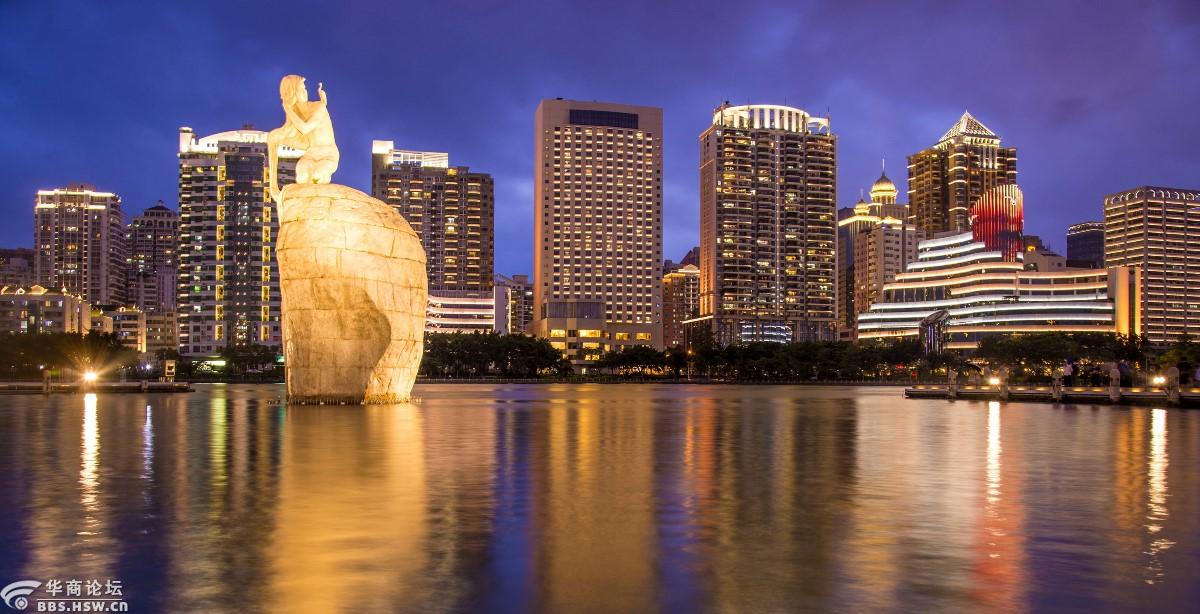 金砖会议之城厦门夜太美
