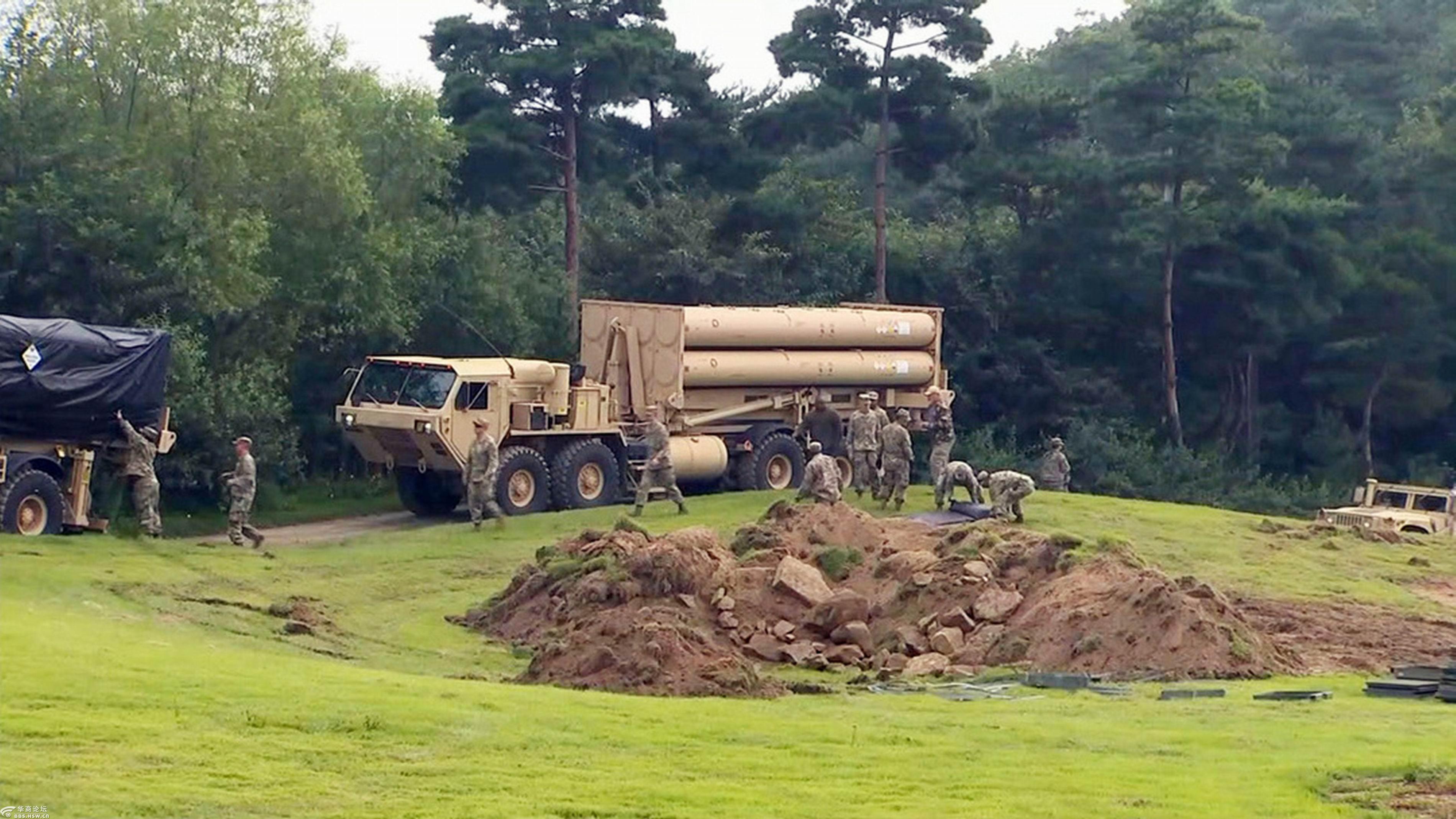 韩国启动了萨德拦截系统-宝鸡论坛-华商论坛