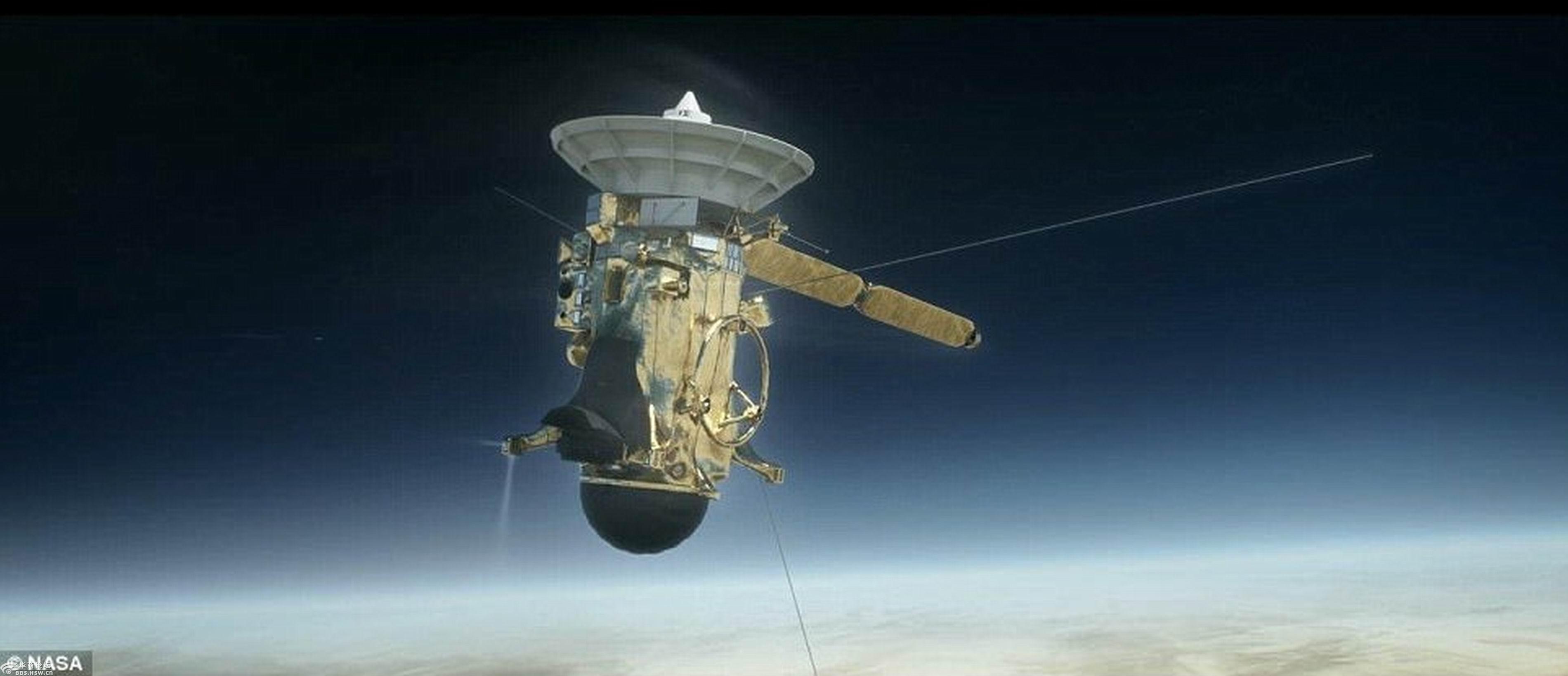 土星探测器卡西尼号即将坠毁