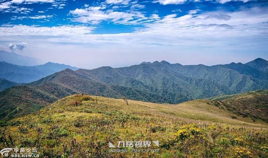 ◣九岳视界◥ 灞河源头.箭峪岭初现秋色斑斓