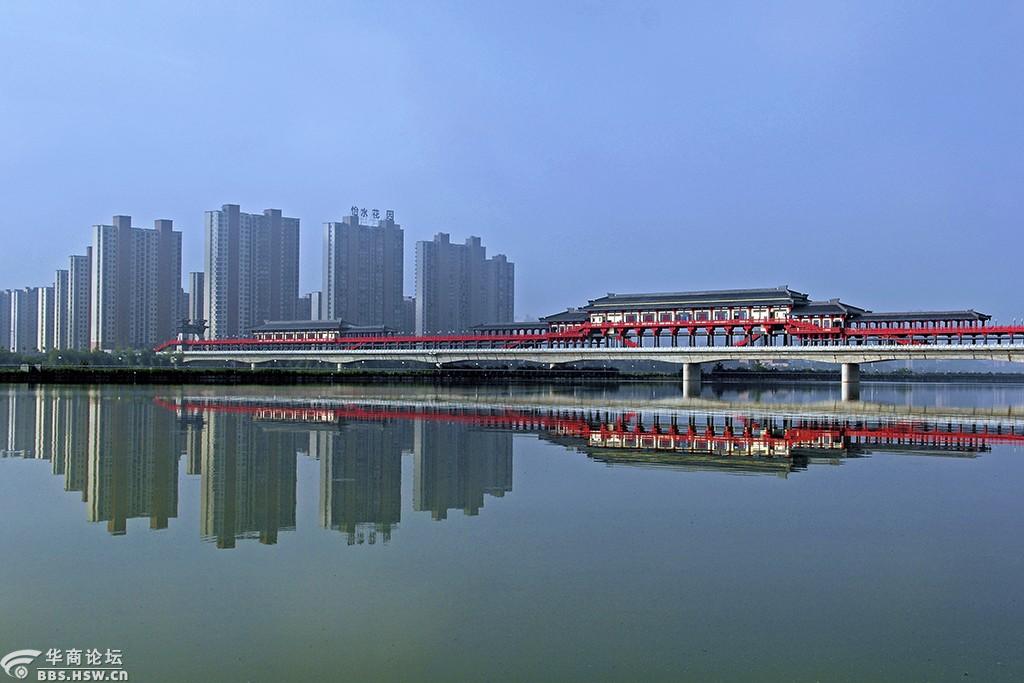 咸阳古渡廊桥掠影