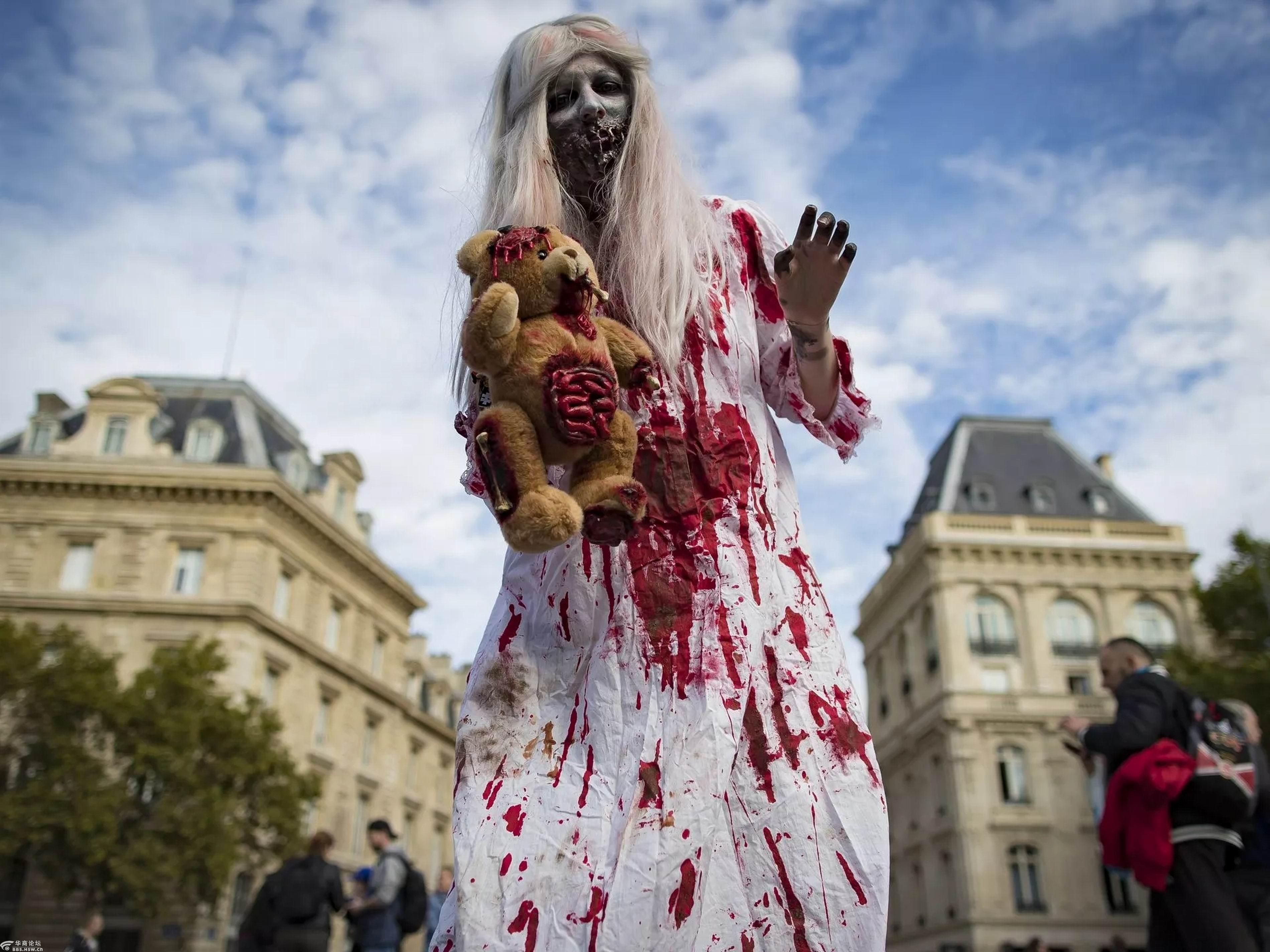 世界僵尸节之法国巴黎