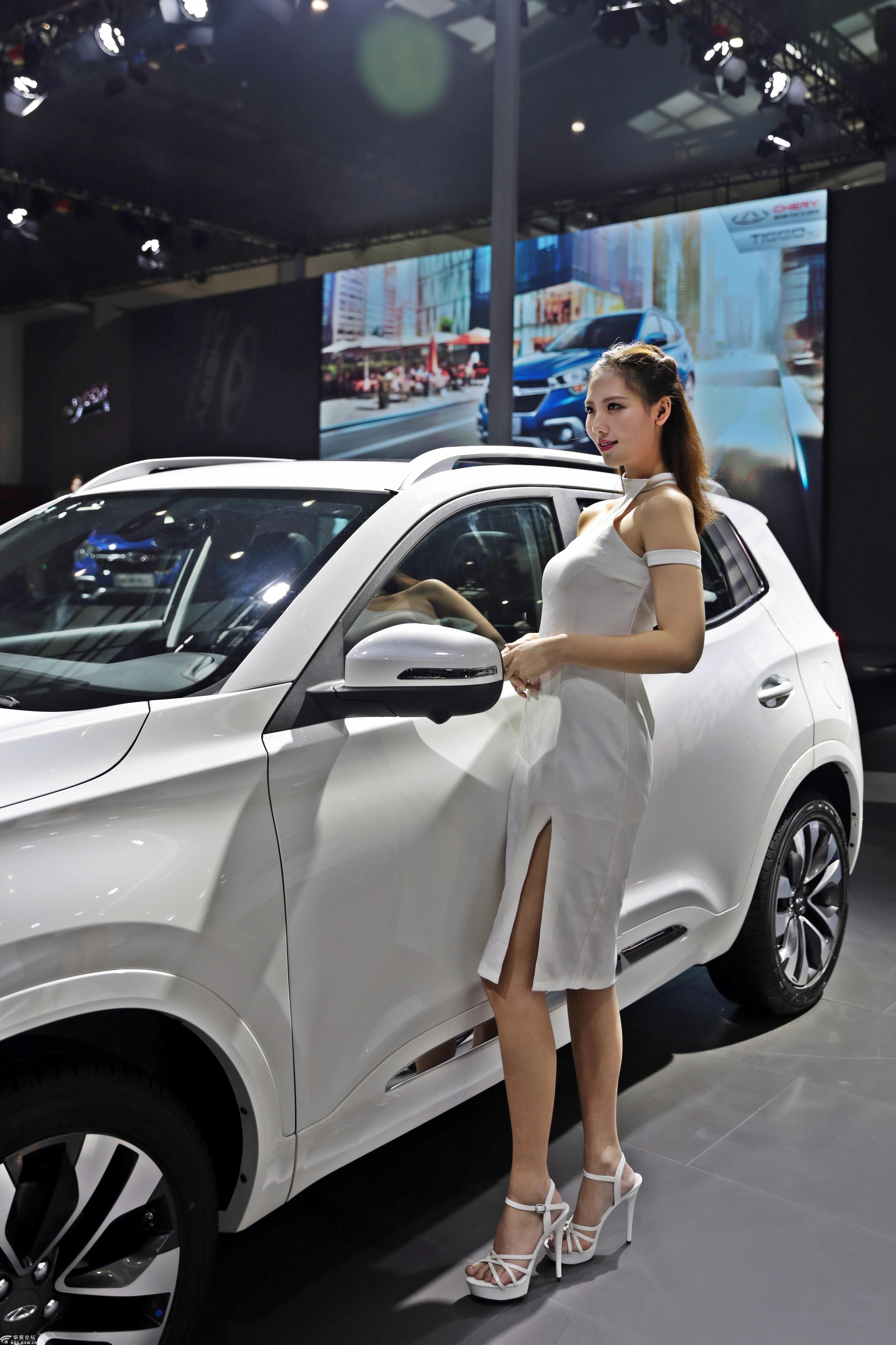 2017年第12届西安国际车展二模特丽影