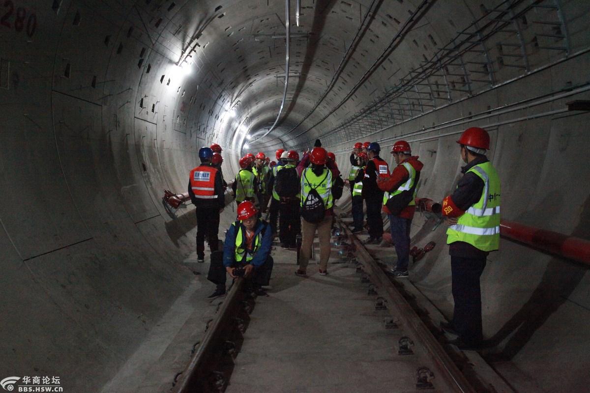 见证西安,走进西安地铁4号线施工现场