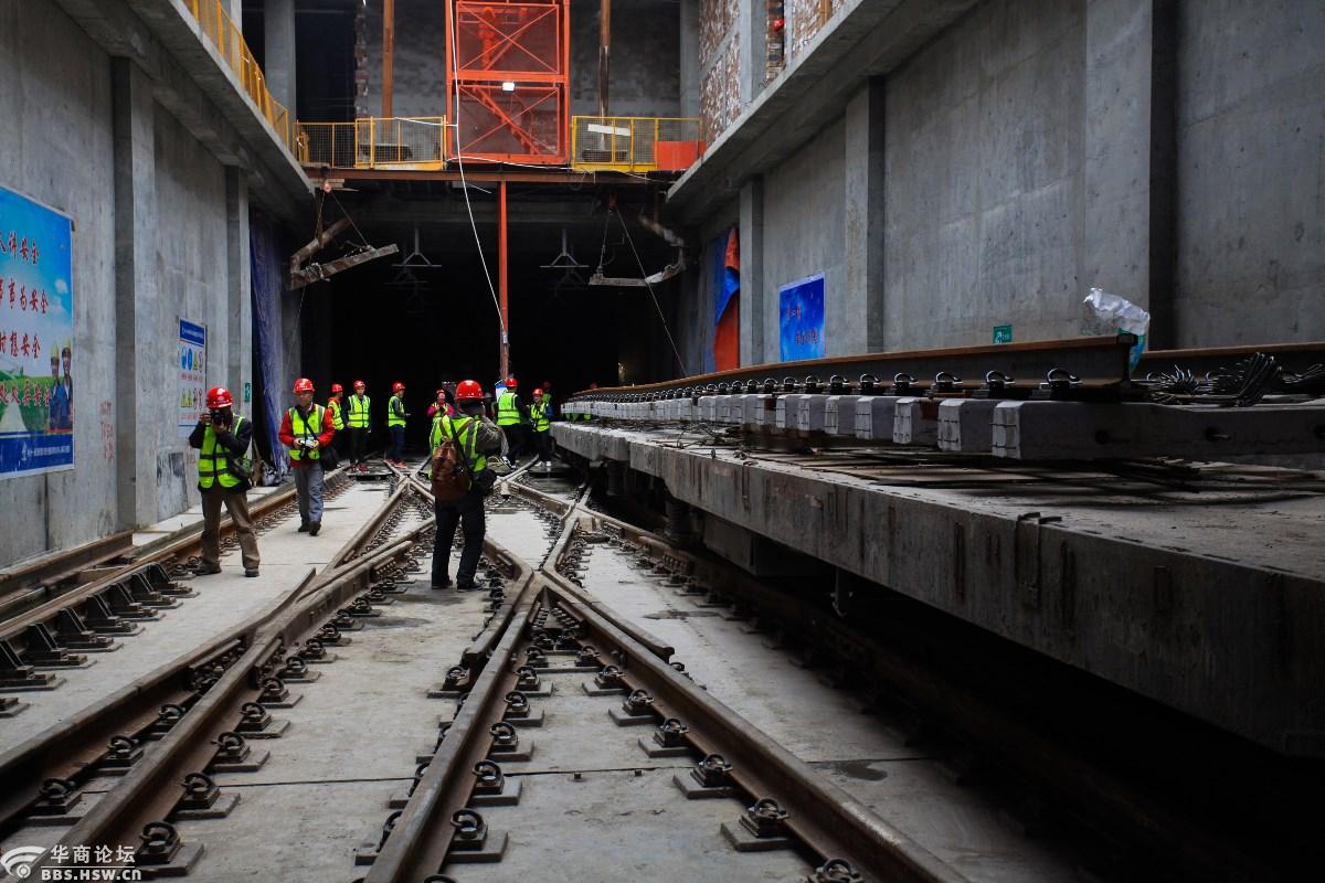 见证西安,走进西安地铁4号线施工现场