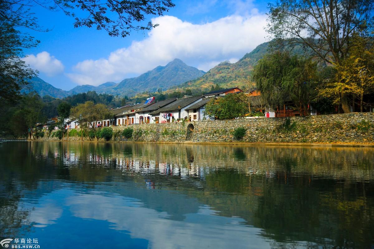 西乡骆家坝一座藏在陕南的水墨古镇