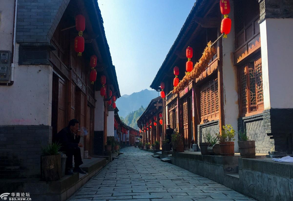 西乡骆家坝一座藏在陕南的水墨古镇