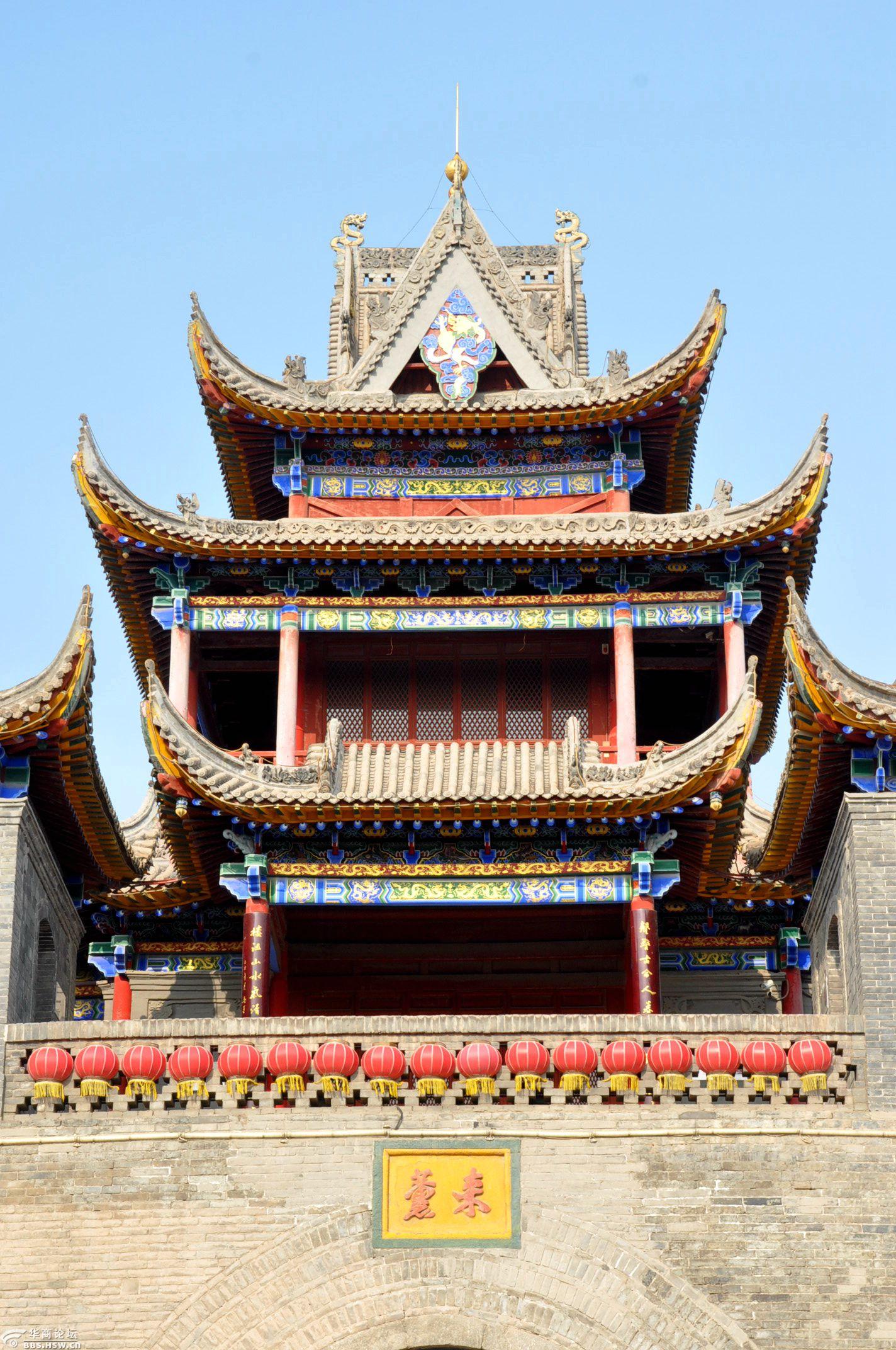 塞上江南宁夏银川鼓楼游