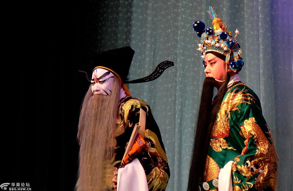 陕西省戏曲研究院秦腔团在马营镇朴西村演出下河东剧照欣赏