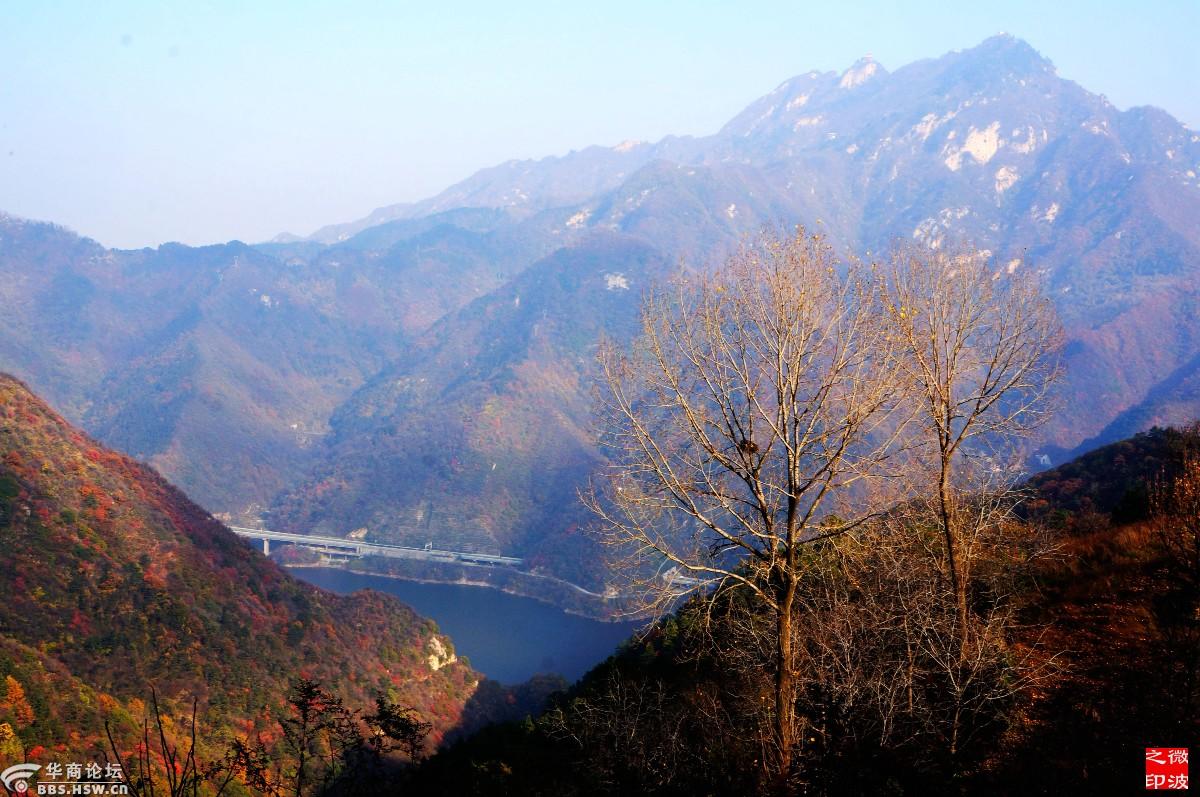 初冬秦岭天子峪秋韵犹存